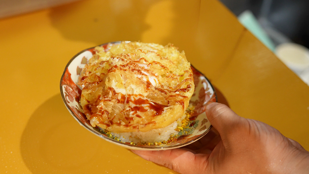 讃岐うどん宗の半熟たまご天丼